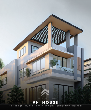 NP05 - MẪU NHÀ PHỐ THIẾT KẾ HIỆN ĐẠI