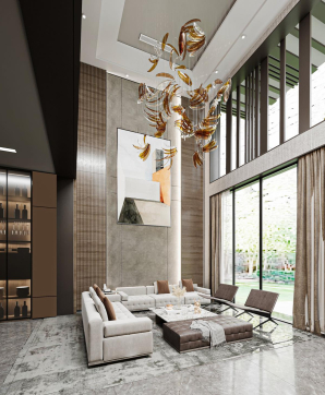 NT011 - NỘI THẤT BIỆT THỰ TÂN CỔ ĐIỂN