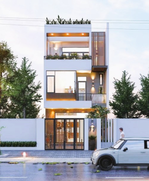 NT06 - MẪU NHÀ PHỐ THIẾT KẾ HIỆN ĐẠI